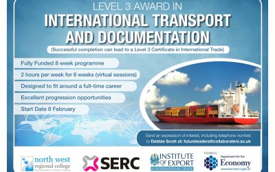 COLLEGES HELP NAVIGATE BREXIT WITH INTERNATIONAL TRANSPORT AND DOCUMENTATION