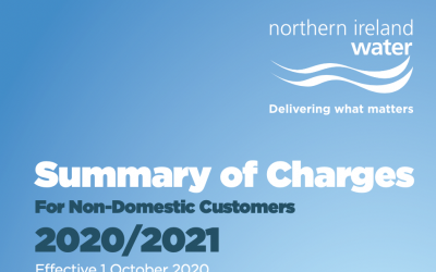NI Water Summary of Charges