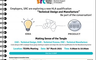 SRC’s New HLA Manufacturing qualification -Employers, join the conversation – register today