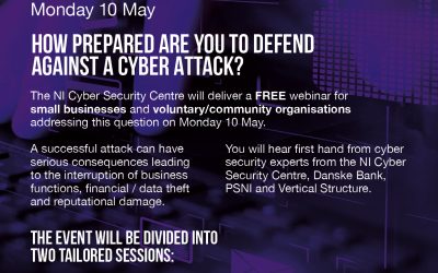 Virtual event on 10 May: Staying Cyber Secure – The Basics