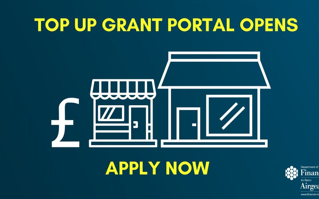 Grant Portal Opens for Business Top Up Payments