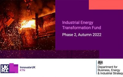 Industrial Energy Transformation Fund Phase 2 Autumn 2022