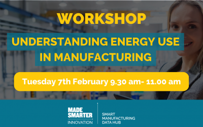 SMDH online webinar: Understanding Energy Use In Manufacturing