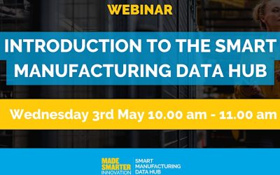 Introduction to the Smart Manufacturing Data Hub online webinar