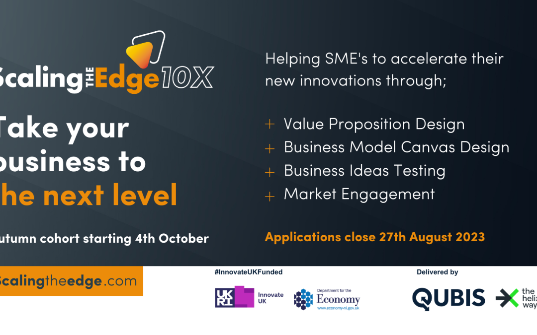 Applications are now OPEN for ‘Scaling The Edge 10X’ Autumn Cohort