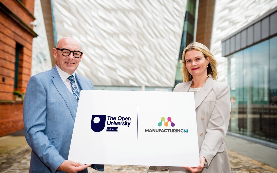 Manufacturing NI and The Open University launch new online learning hub to boost industry skills