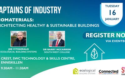Biomaterials: Architecting Healthy & Sustainable Buildings