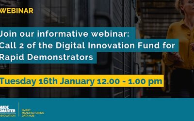 Digital Innovation Fund – Rapid Demonstrator Webinar