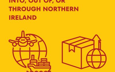 Moving goods into, out of, or through Northern Ireland