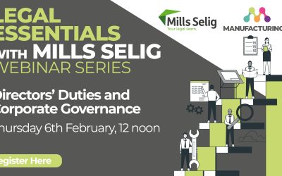 Directors Duties & Corporate Governance with Mills Selig recording