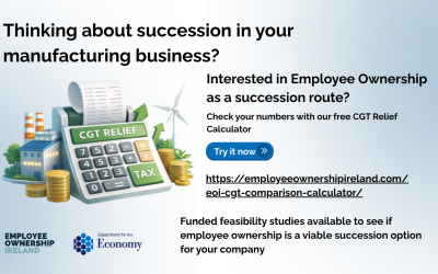 Thinking about succession in your manufacturing business?
