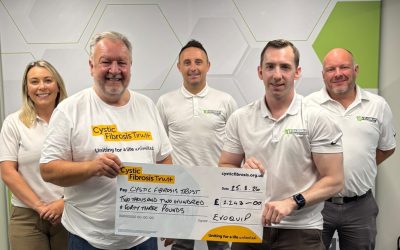 Terex Dungannon Team Raise Over £2,000 for Cystic Fibrosis